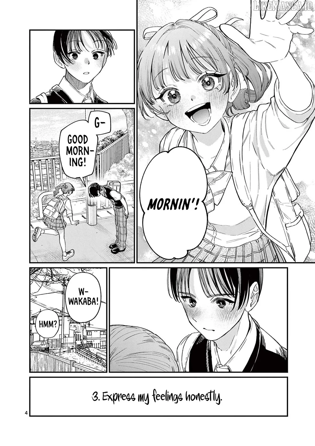 The Blue Love at the Wakaba Household Chapter 31 page 4 - 