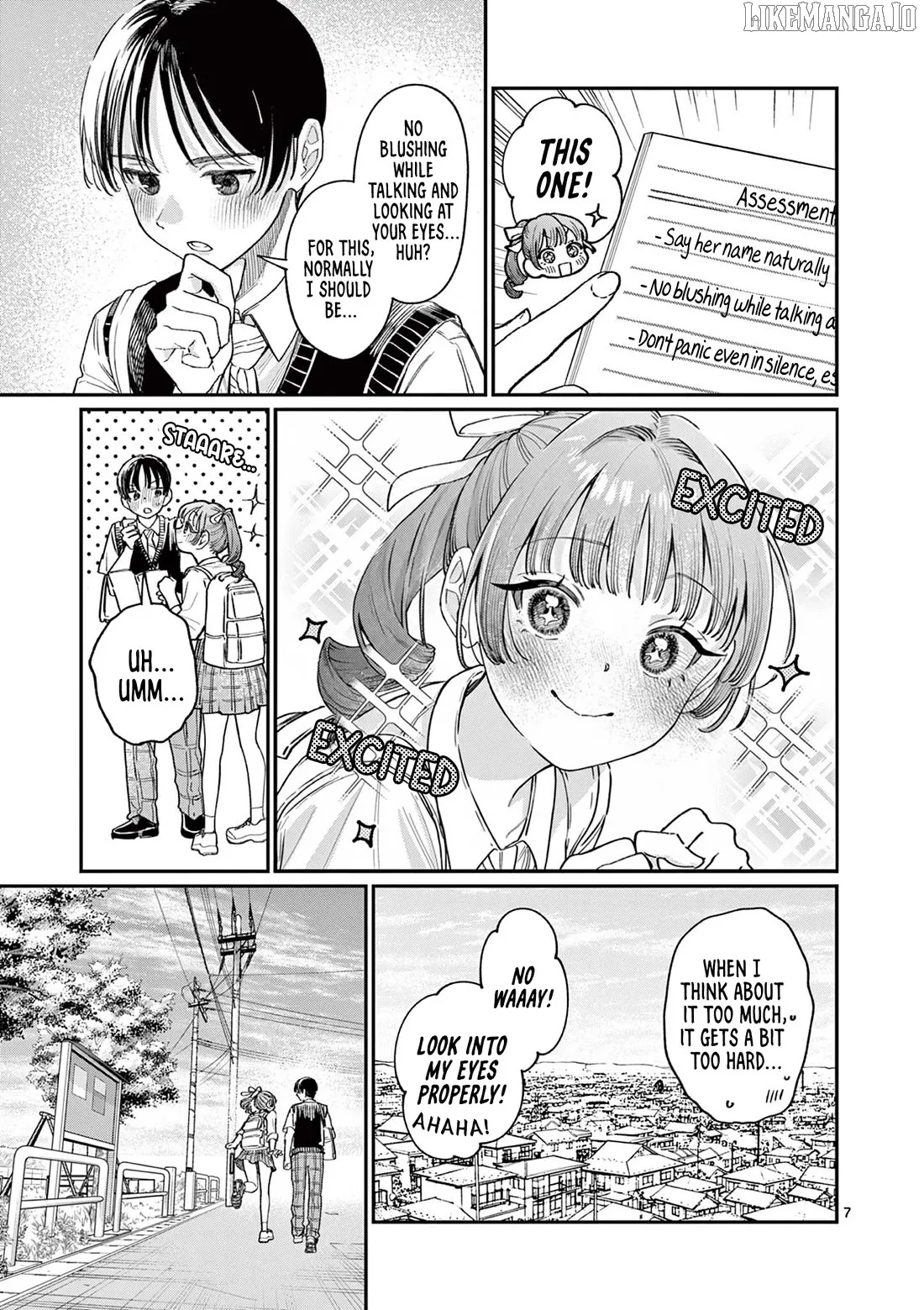 The Blue Love at the Wakaba Household Chapter 31 page 7 - 