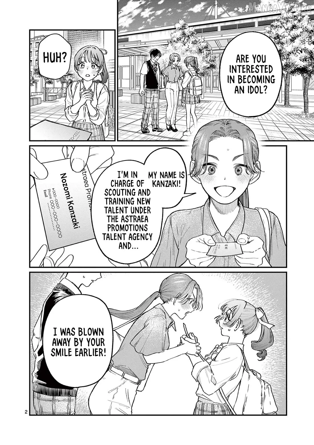 The Blue Love at the Wakaba Household Chapter 32 page 2 - 