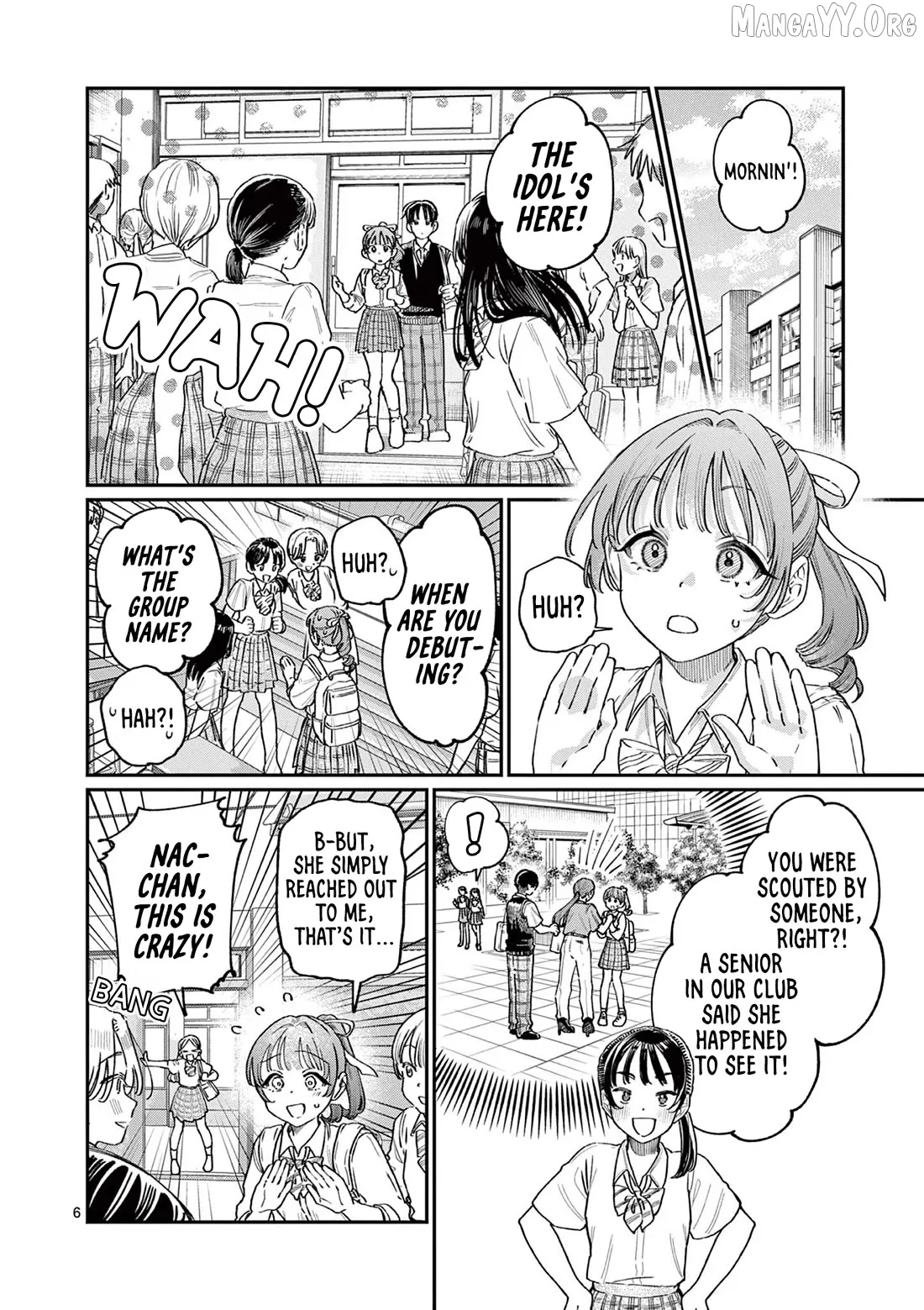 The Blue Love at the Wakaba Household Chapter 32 page 6 - 