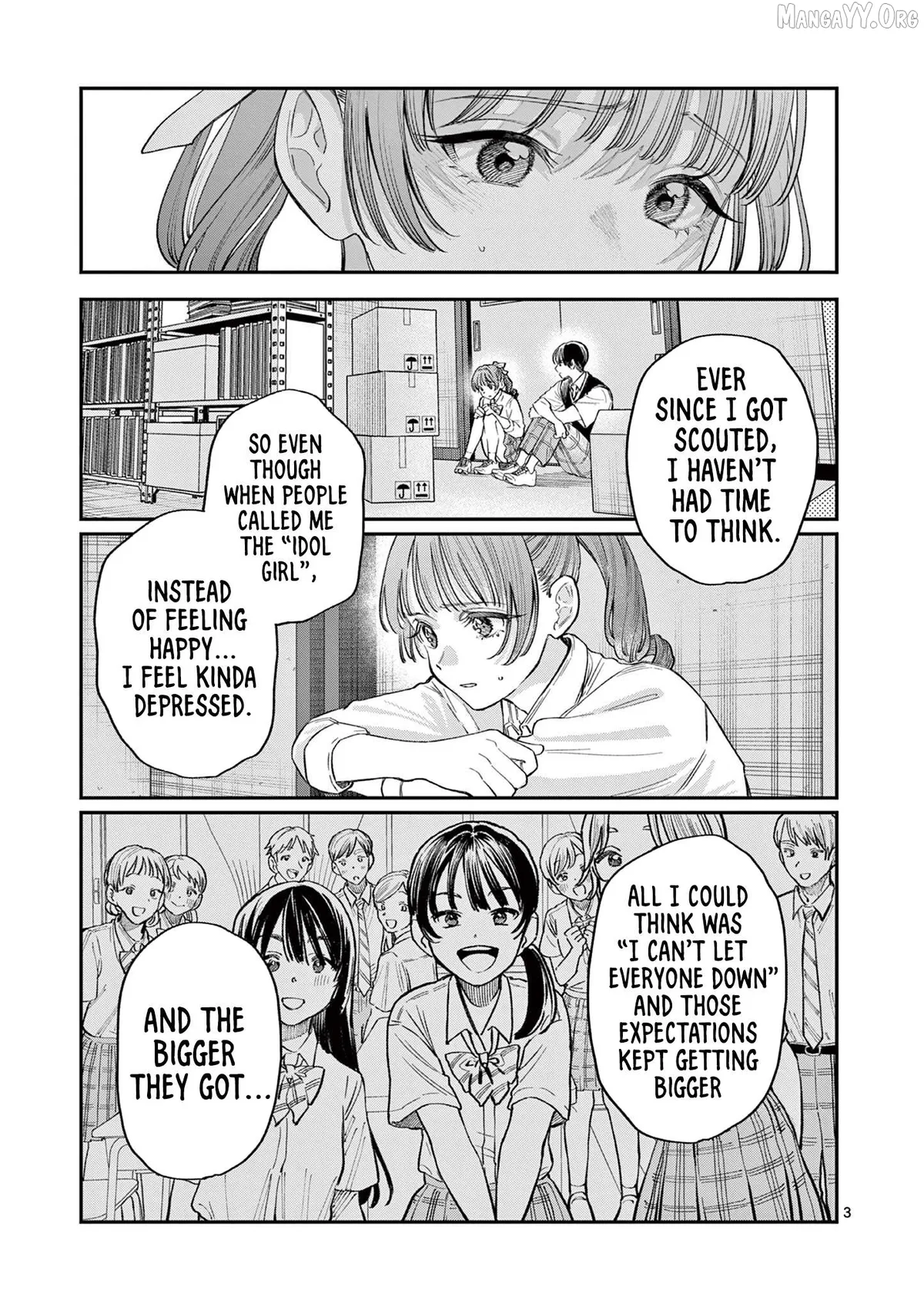The Blue Love at the Wakaba Household Chapter 33 page 3 - 