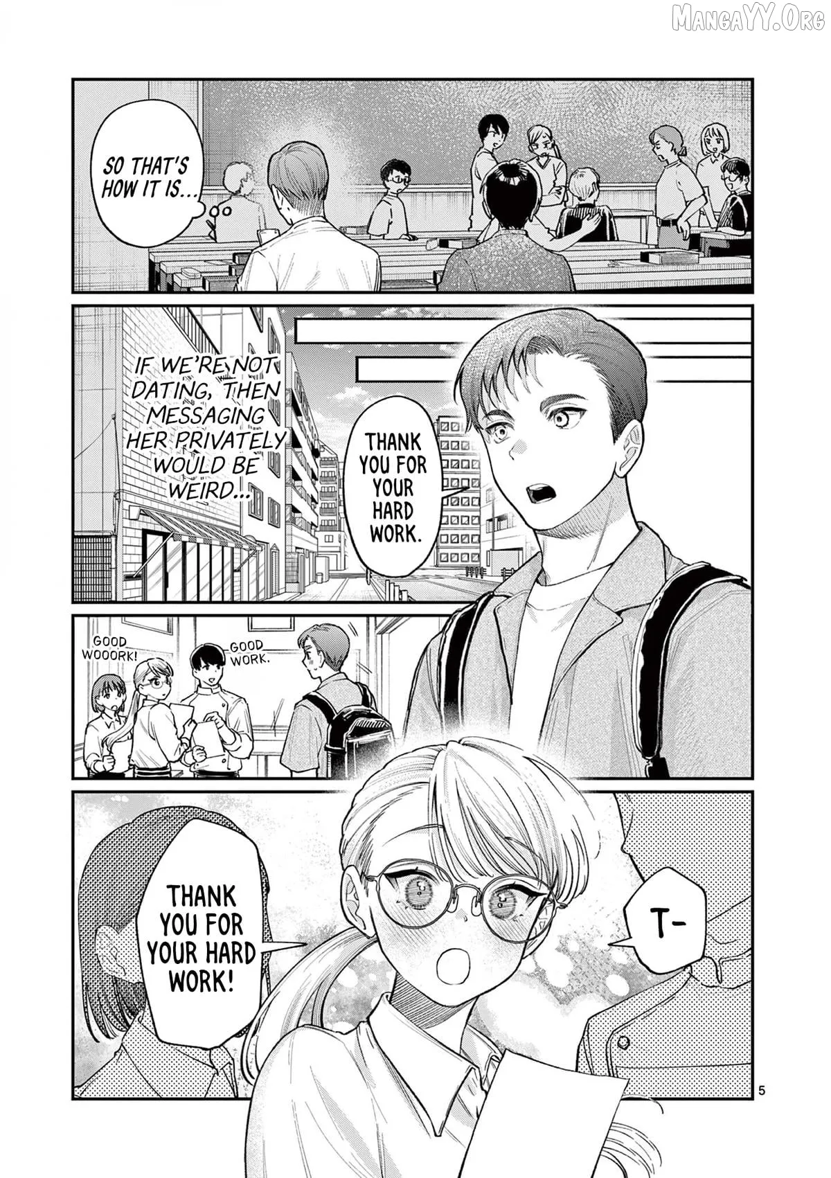The Blue Love at the Wakaba Household Chapter 34 page 5 - 