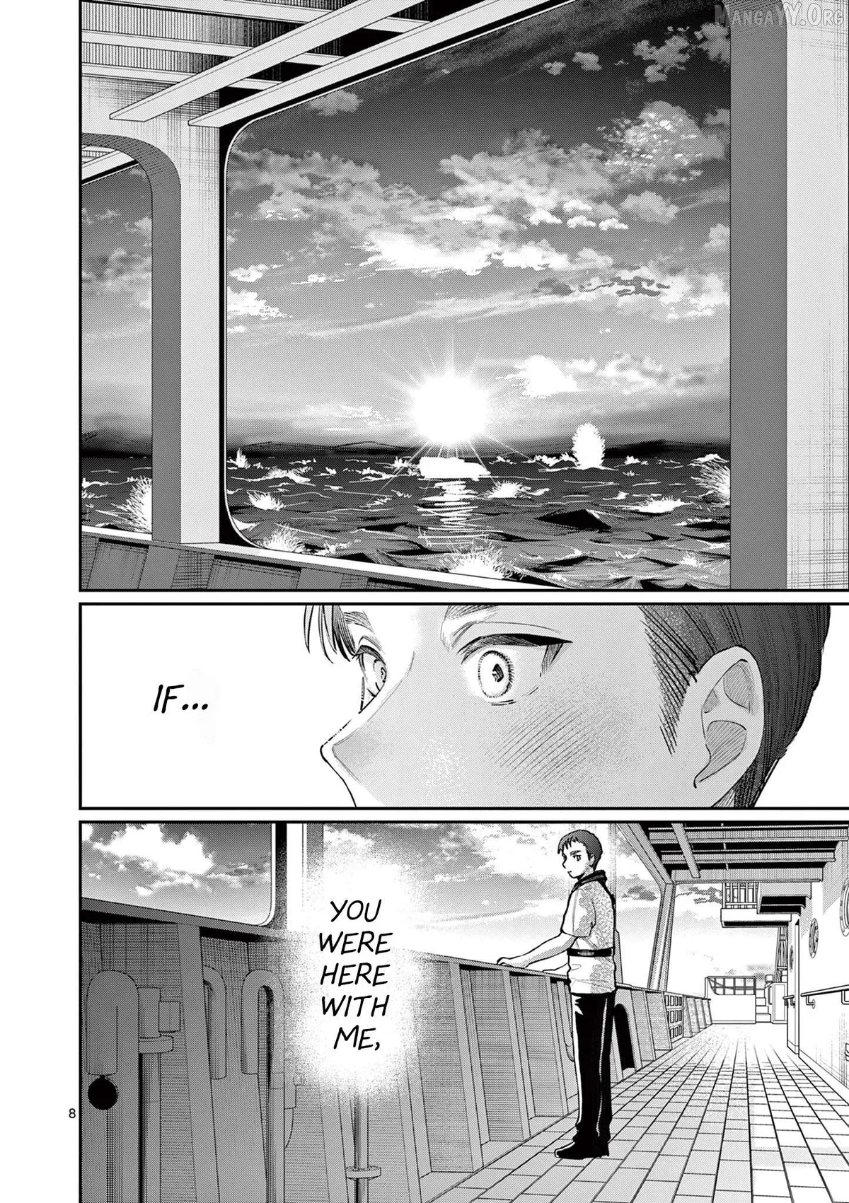 The Blue Love at the Wakaba Household Chapter 35 page 8 - 