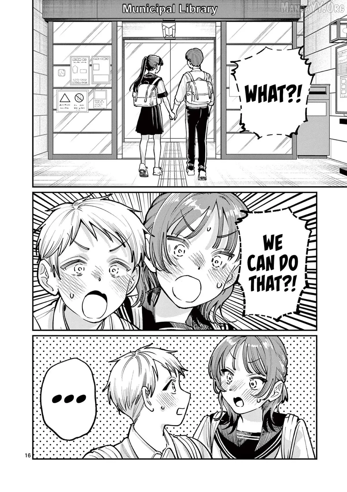 The Blue Love at the Wakaba Household Chapter 36 page 16 - 