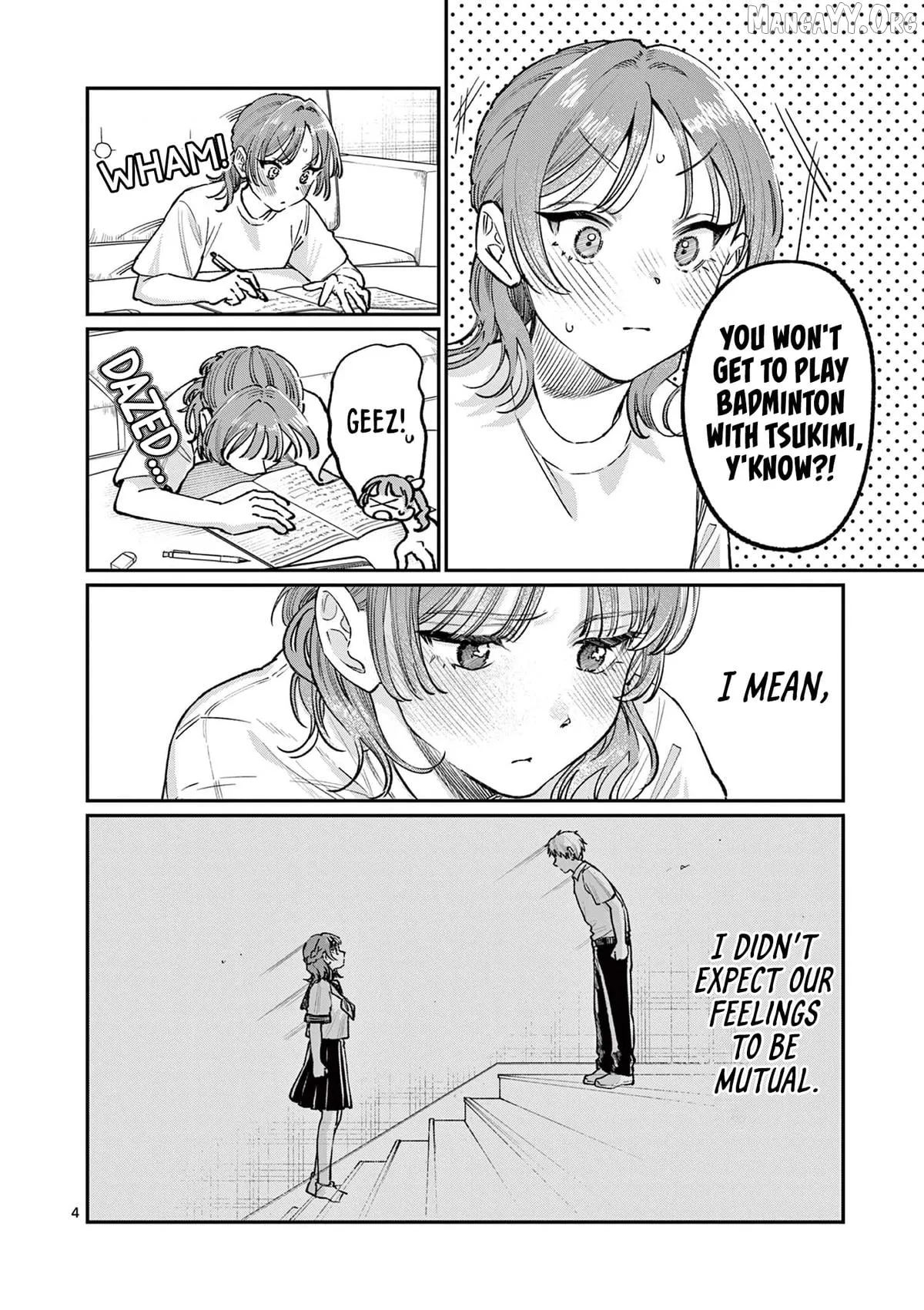 The Blue Love at the Wakaba Household Chapter 36 page 4 - 