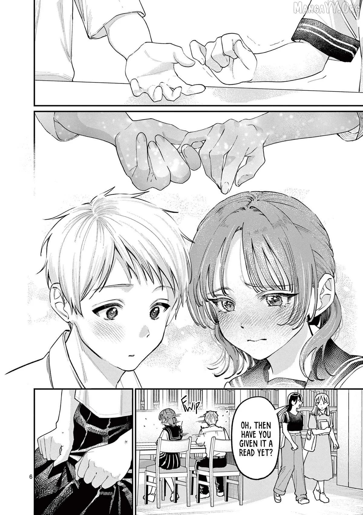 The Blue Love at the Wakaba Household Chapter 37 page 6 - 