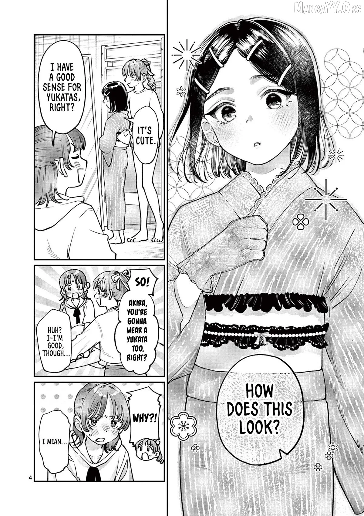 The Blue Love at the Wakaba Household Chapter 38 page 4 - 