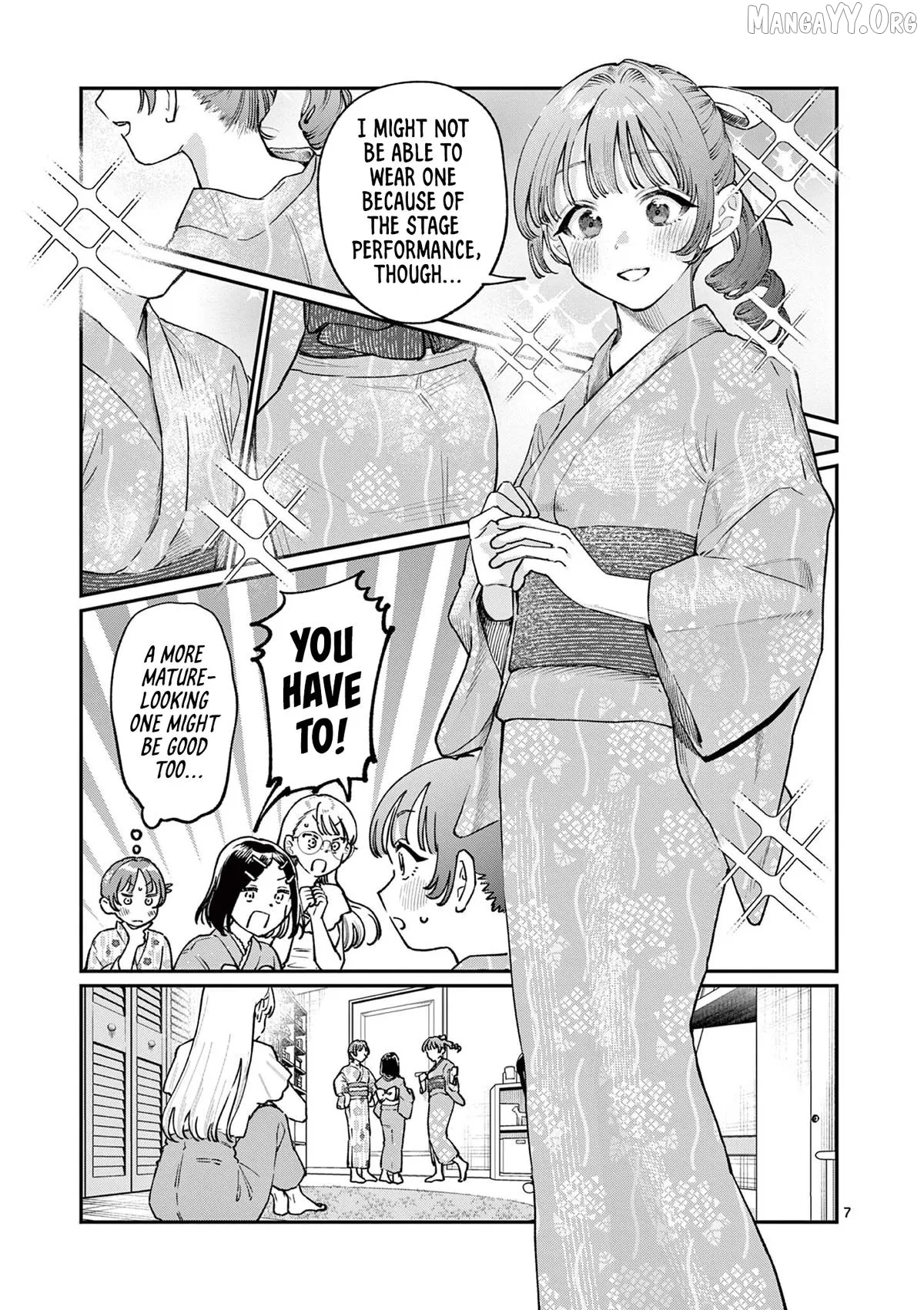 The Blue Love at the Wakaba Household Chapter 38 page 7 - 