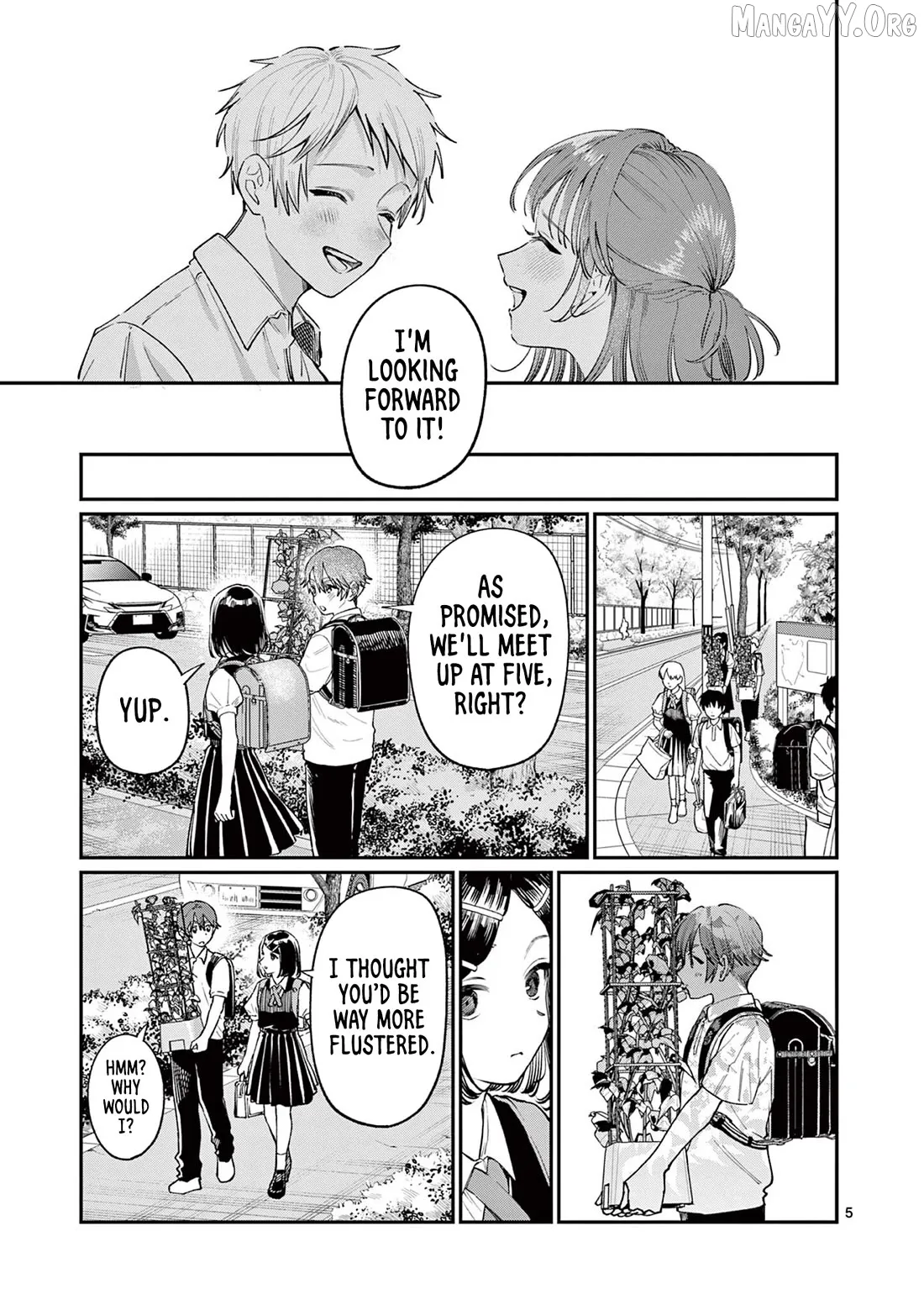 The Blue Love at the Wakaba Household Chapter 39 page 5 - 