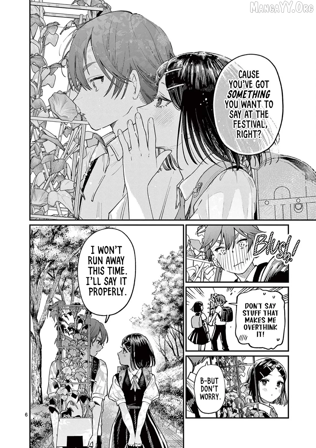 The Blue Love at the Wakaba Household Chapter 39 page 6 - 