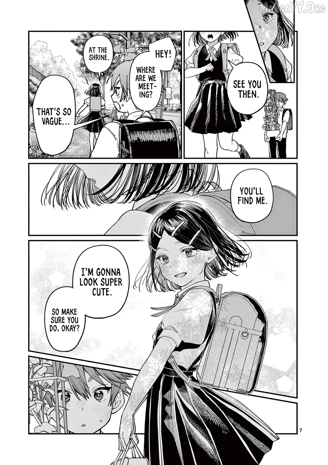 The Blue Love at the Wakaba Household Chapter 39 page 7 - 
