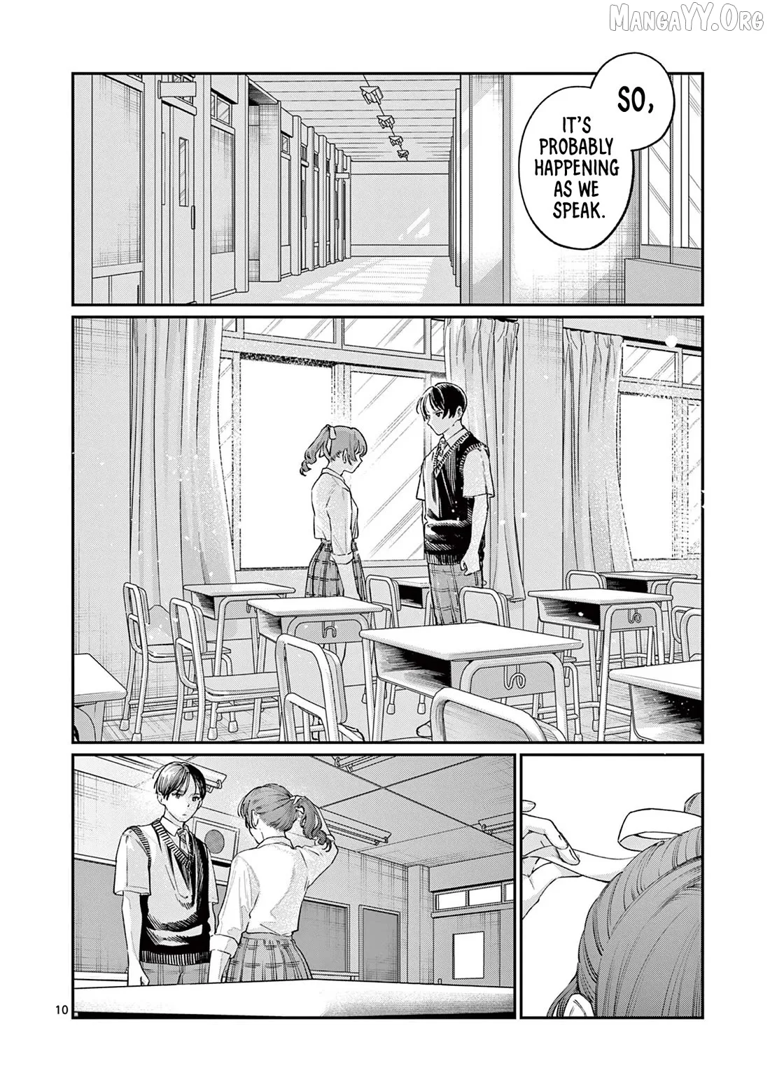 The Blue Love at the Wakaba Household Chapter 39 page 10 - 