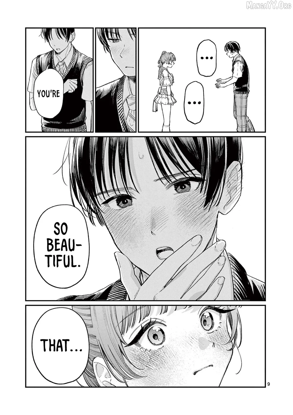 The Blue Love at the Wakaba Household Chapter 40 page 9 - 