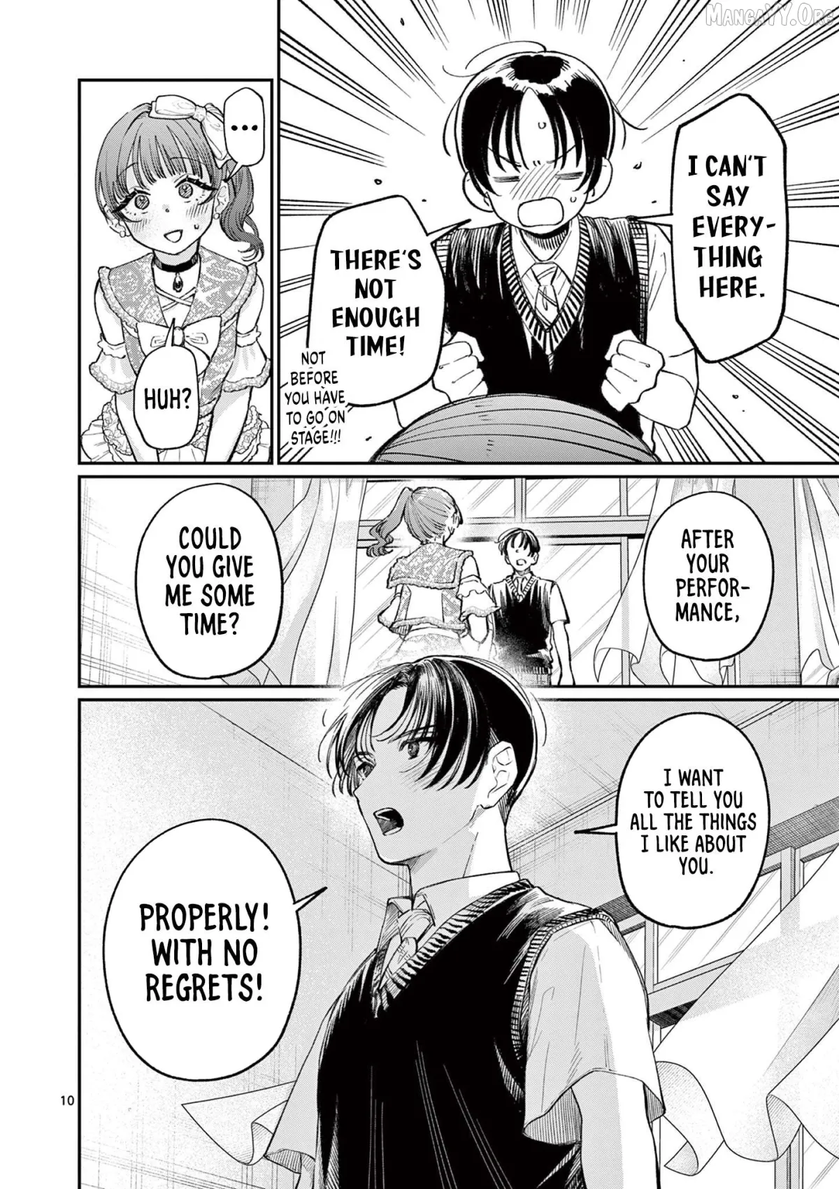 The Blue Love at the Wakaba Household Chapter 40 page 10 - 