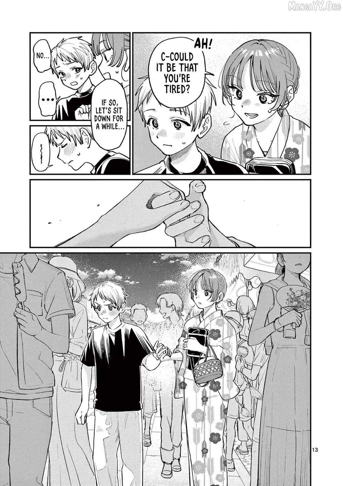 The Blue Love at the Wakaba Household Chapter 41 page 13 - 