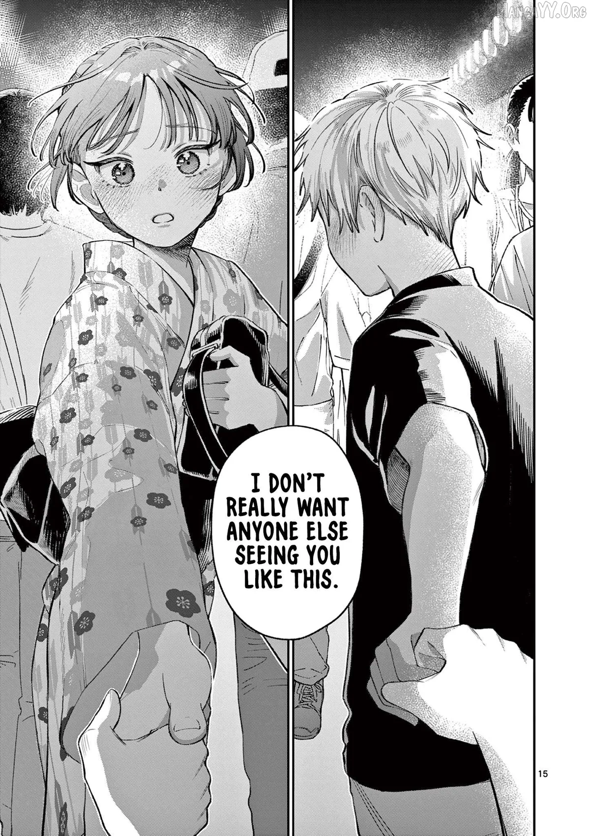 The Blue Love at the Wakaba Household Chapter 41 page 15 - 