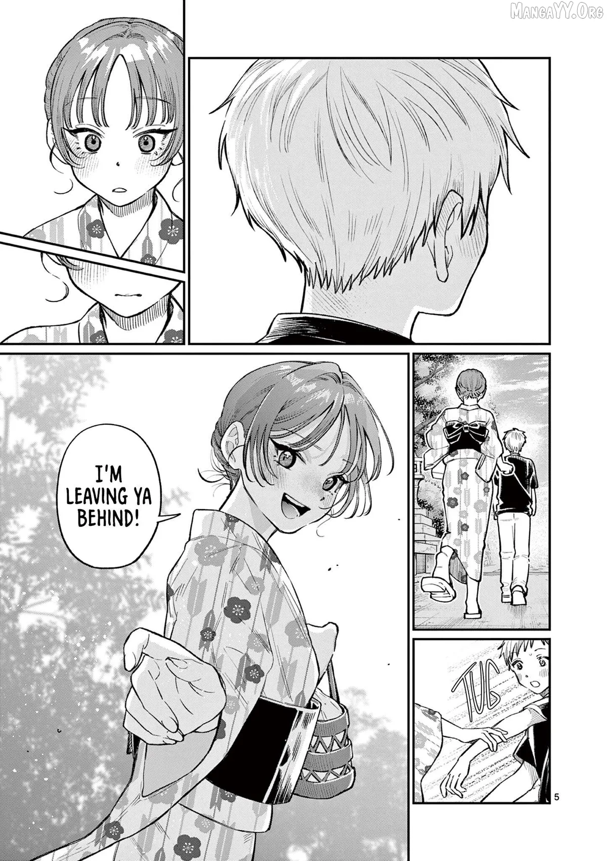 The Blue Love at the Wakaba Household Chapter 41 page 5 - 