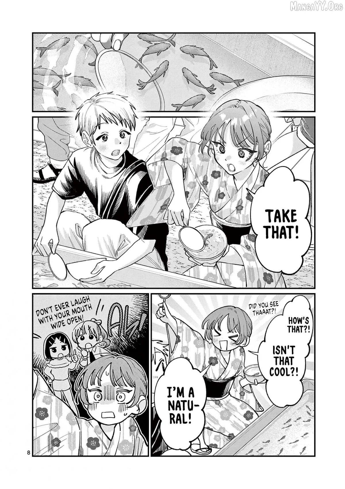 The Blue Love at the Wakaba Household Chapter 41 page 8 - 