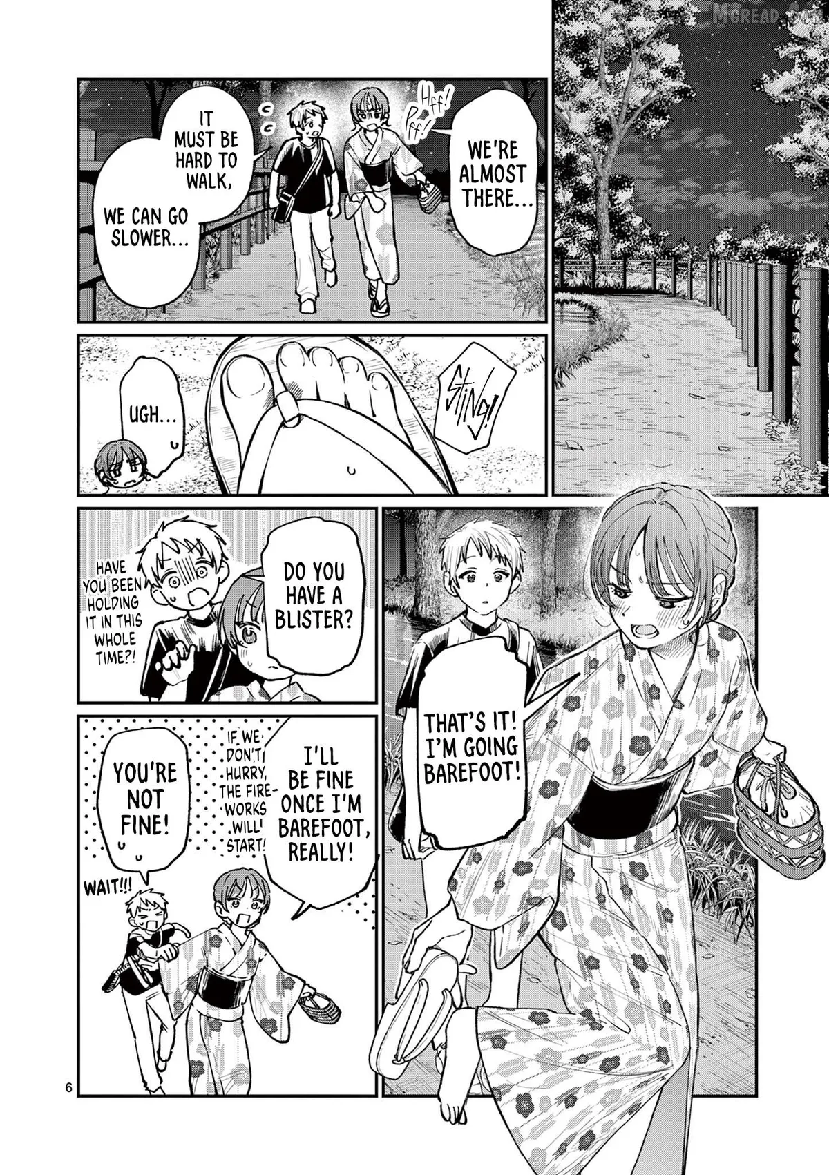 The Blue Love at the Wakaba Household Chapter 42 page 6 - 