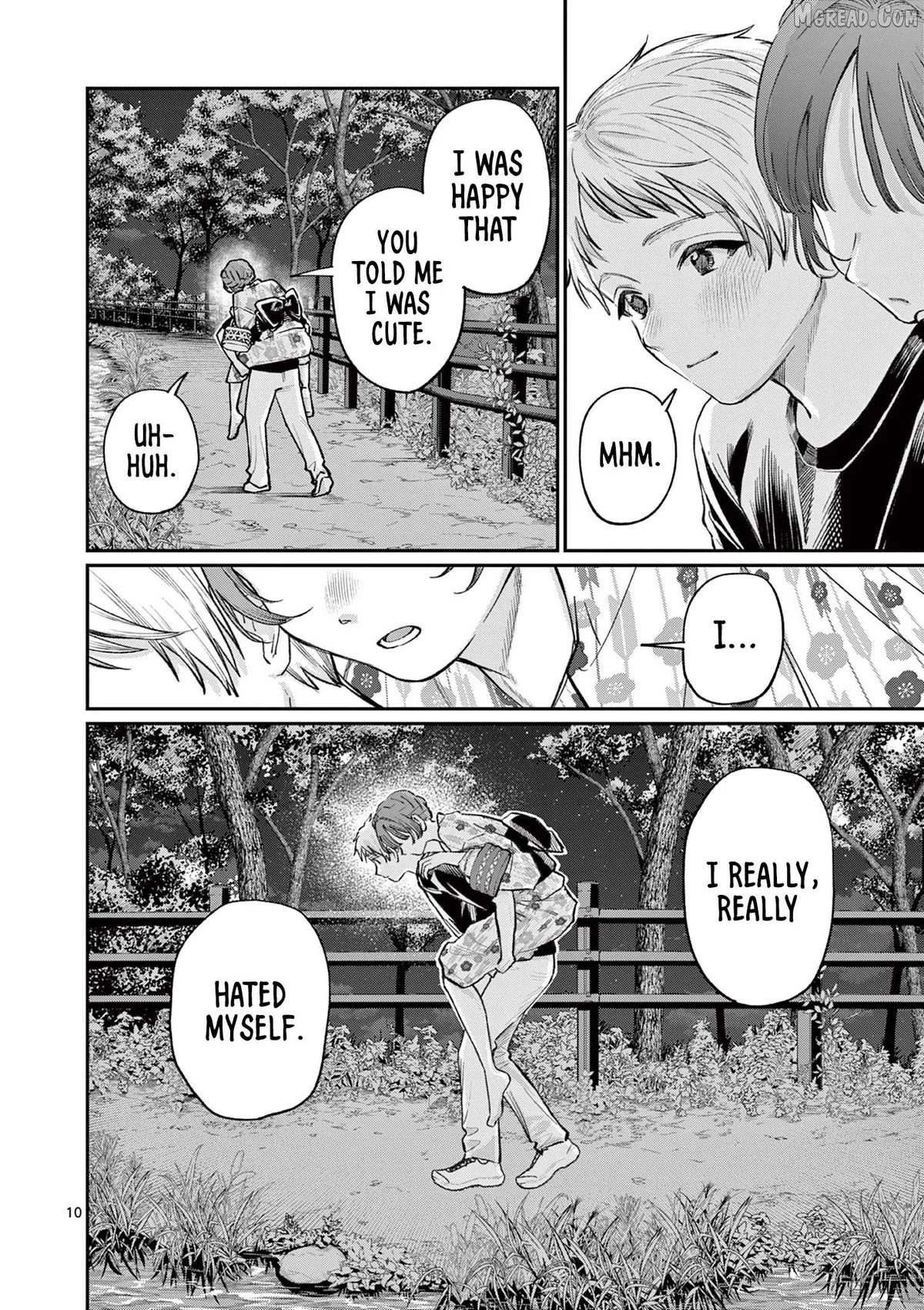 The Blue Love at the Wakaba Household Chapter 42 page 10 - 