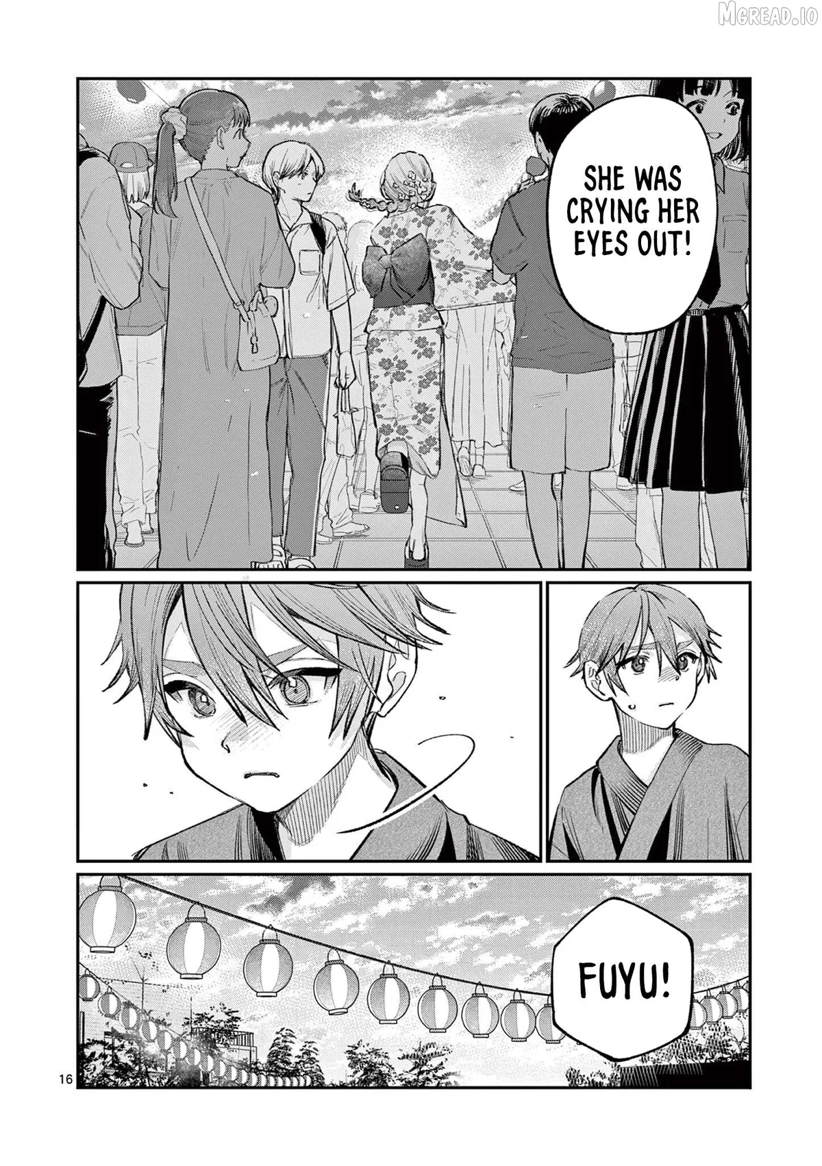 The Blue Love at the Wakaba Household Chapter 43 page 16 - 