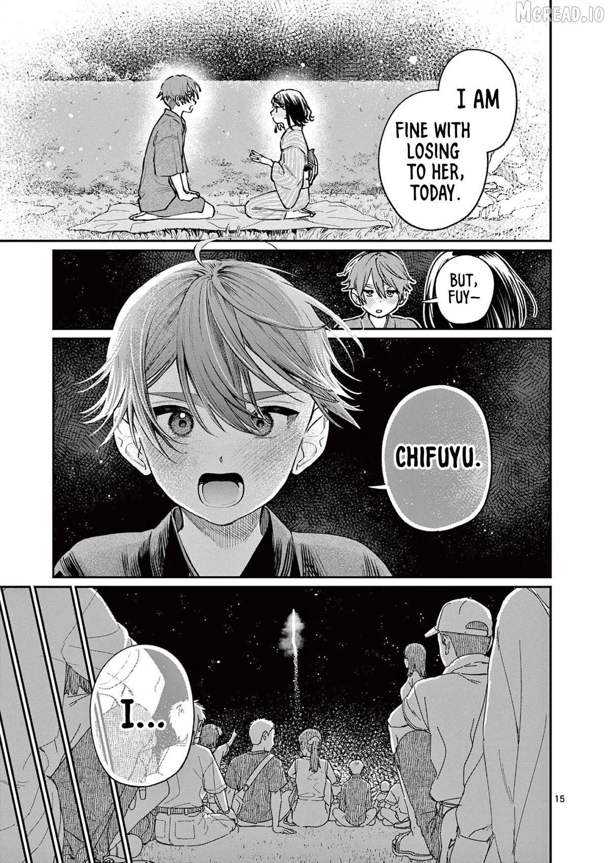 The Blue Love at the Wakaba Household Chapter 44 page 15 - 