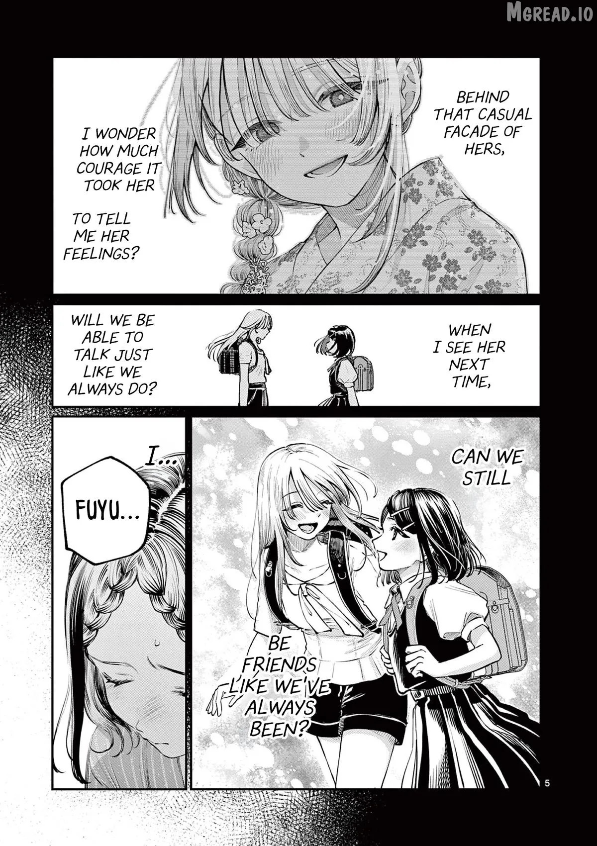 The Blue Love at the Wakaba Household Chapter 44 page 5 - 