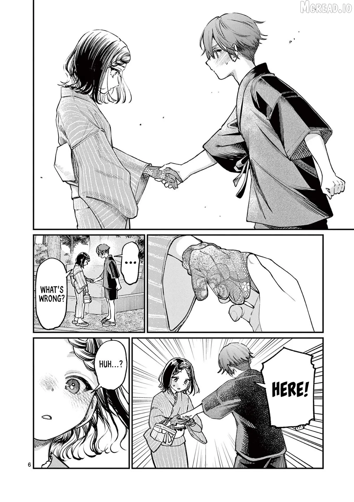 The Blue Love at the Wakaba Household Chapter 44 page 6 - 