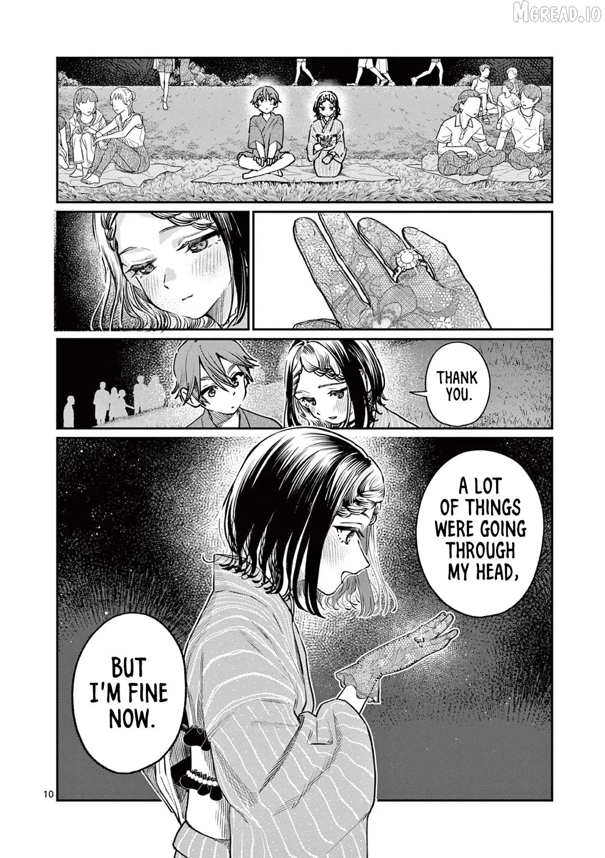 The Blue Love at the Wakaba Household Chapter 44 page 10 - 