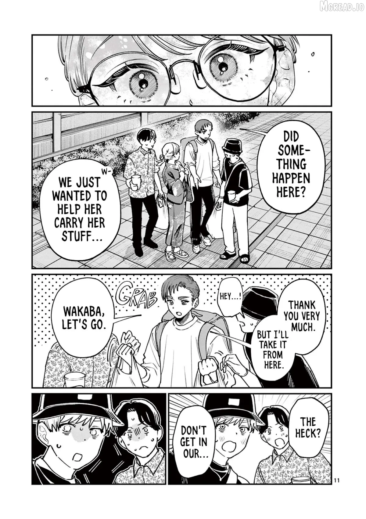 The Blue Love at the Wakaba Household Chapter 45 page 11 - 