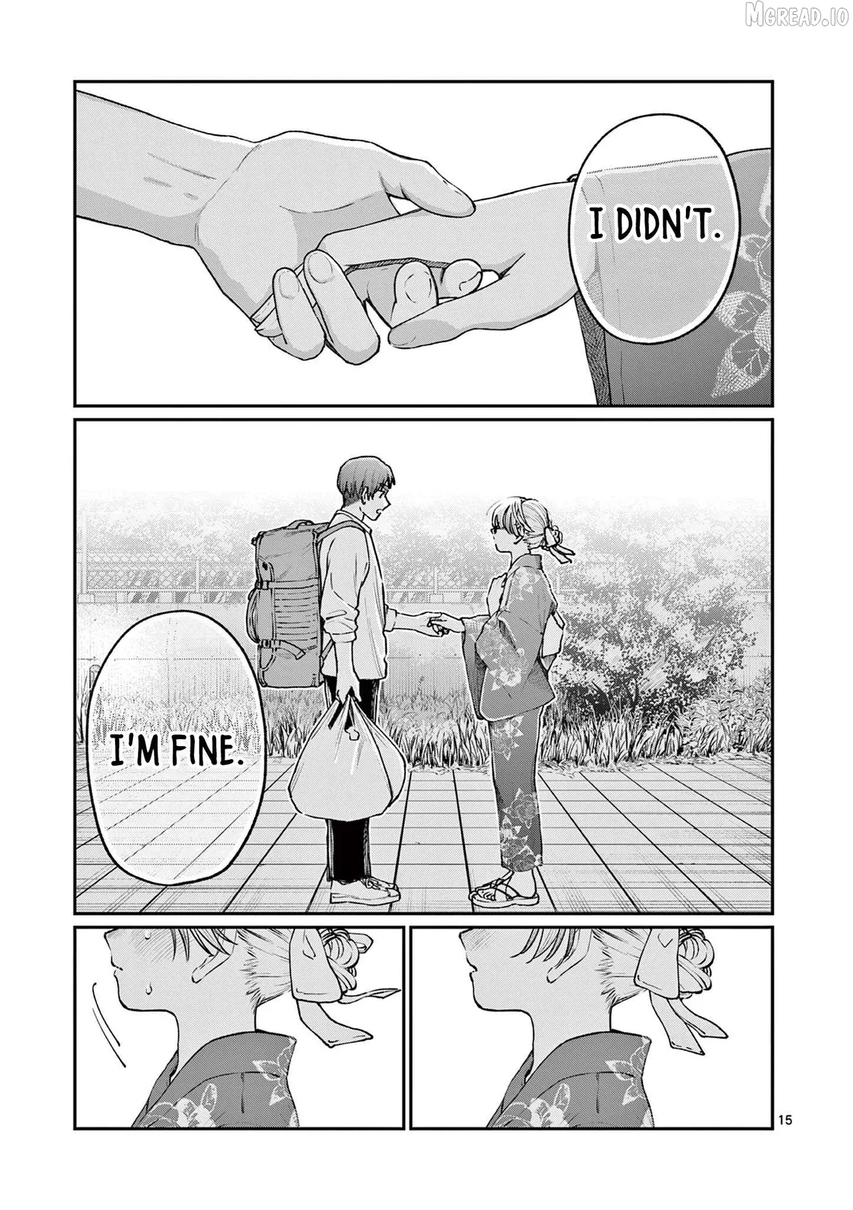 The Blue Love at the Wakaba Household Chapter 45 page 15 - 