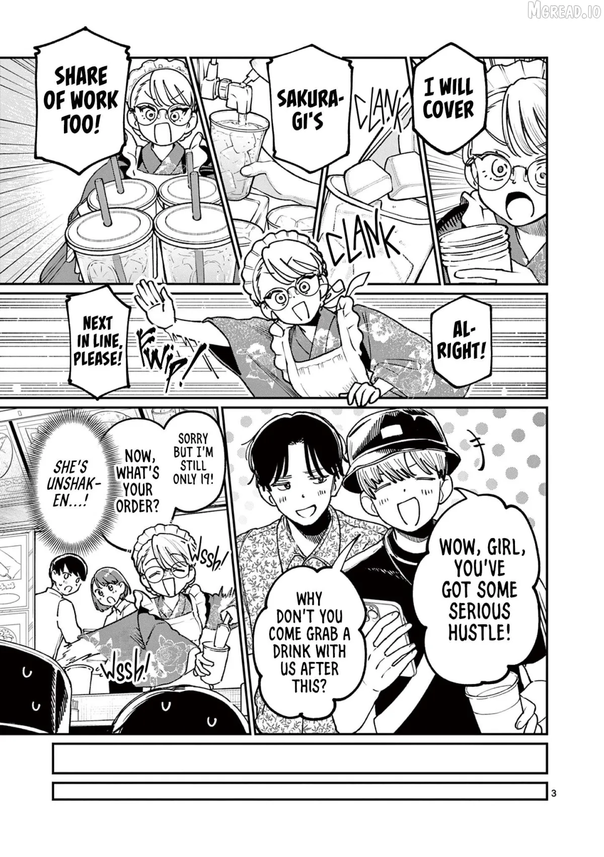 The Blue Love at the Wakaba Household Chapter 45 page 3 - 