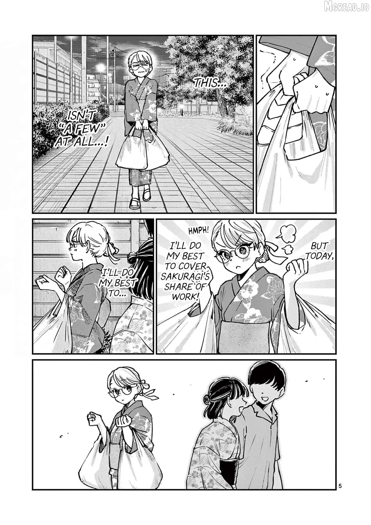 The Blue Love at the Wakaba Household Chapter 45 page 5 - 