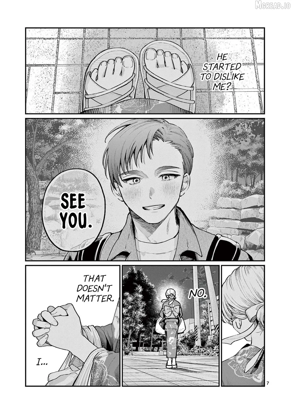 The Blue Love at the Wakaba Household Chapter 45 page 7 - 