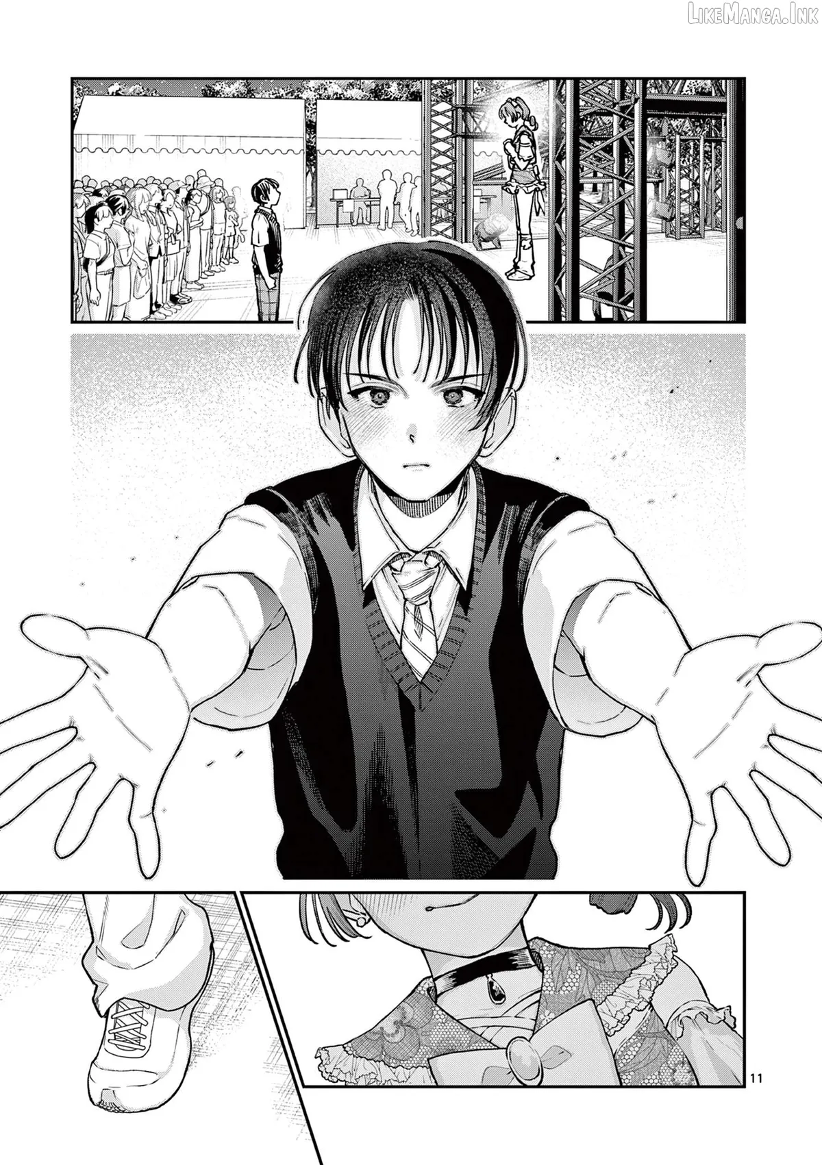 The Blue Love at the Wakaba Household Chapter 47 page 10 - 