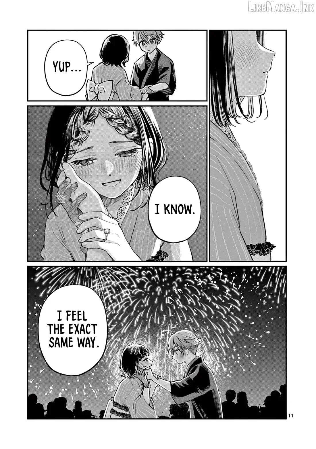 The Blue Love at the Wakaba Household Chapter 48 page 11 - 