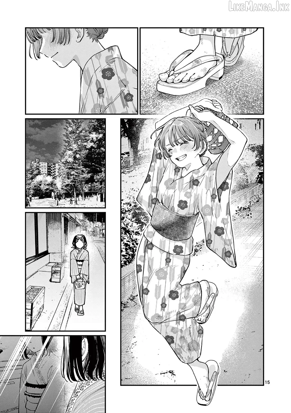 The Blue Love at the Wakaba Household Chapter 48 page 14 - 