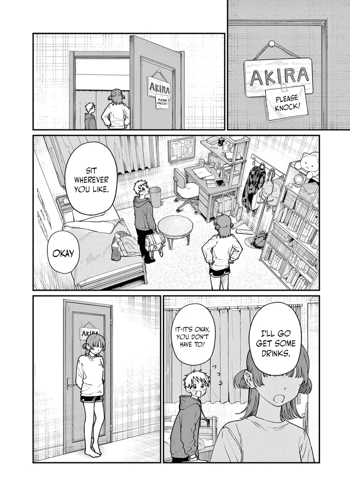 The Blue Love at the Wakaba Household Chapter 5 page 3 - 