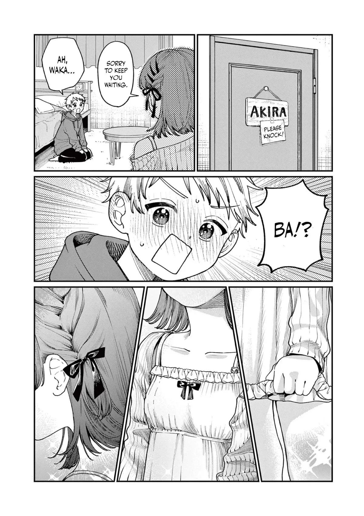 The Blue Love at the Wakaba Household Chapter 5 page 9 - 