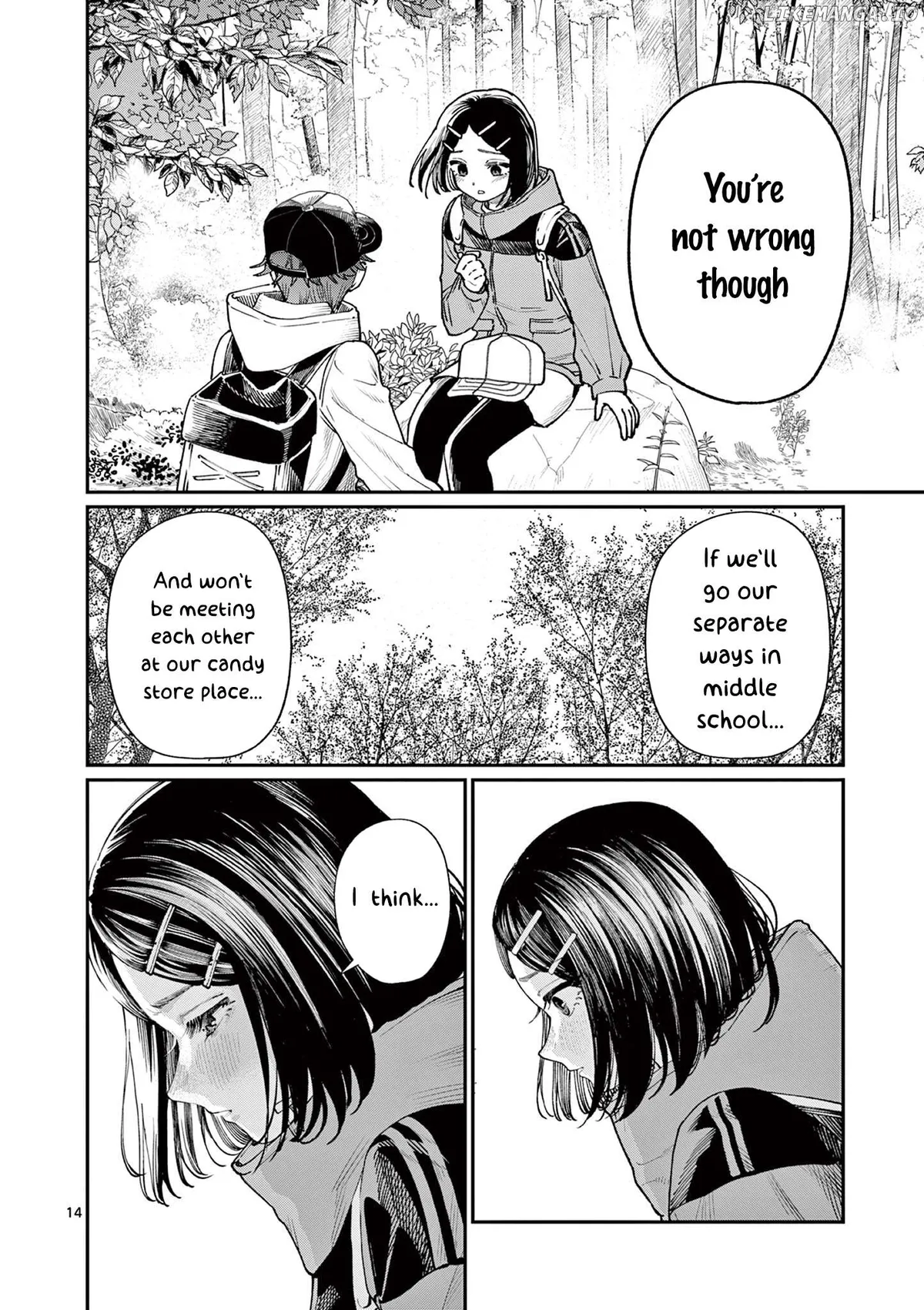 The Blue Love at the Wakaba Household Chapter 9 page 14 - 
