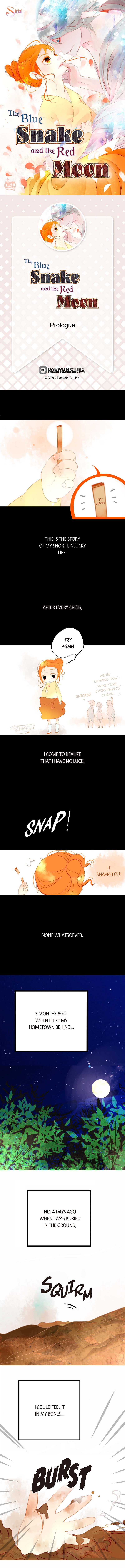 The Blue Snake and the Red Moon Chapter 1 page 1 - 