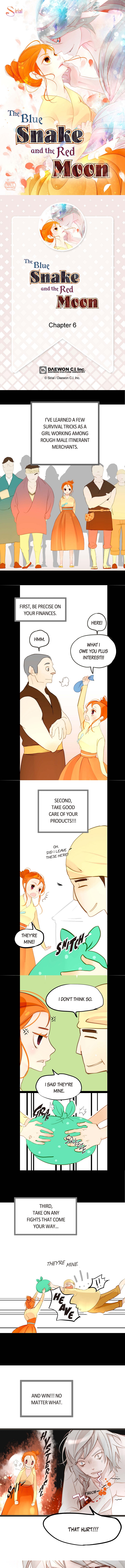 The Blue Snake and the Red Moon Chapter 7 page 1 - 