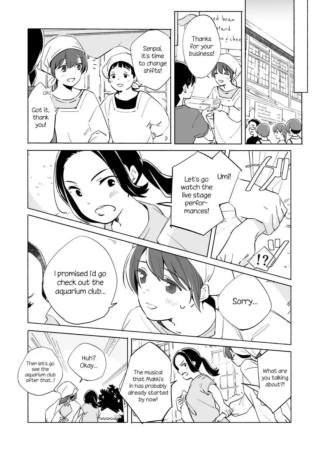 The Blue Star on That Day Chapter 13.1 page 14 - 