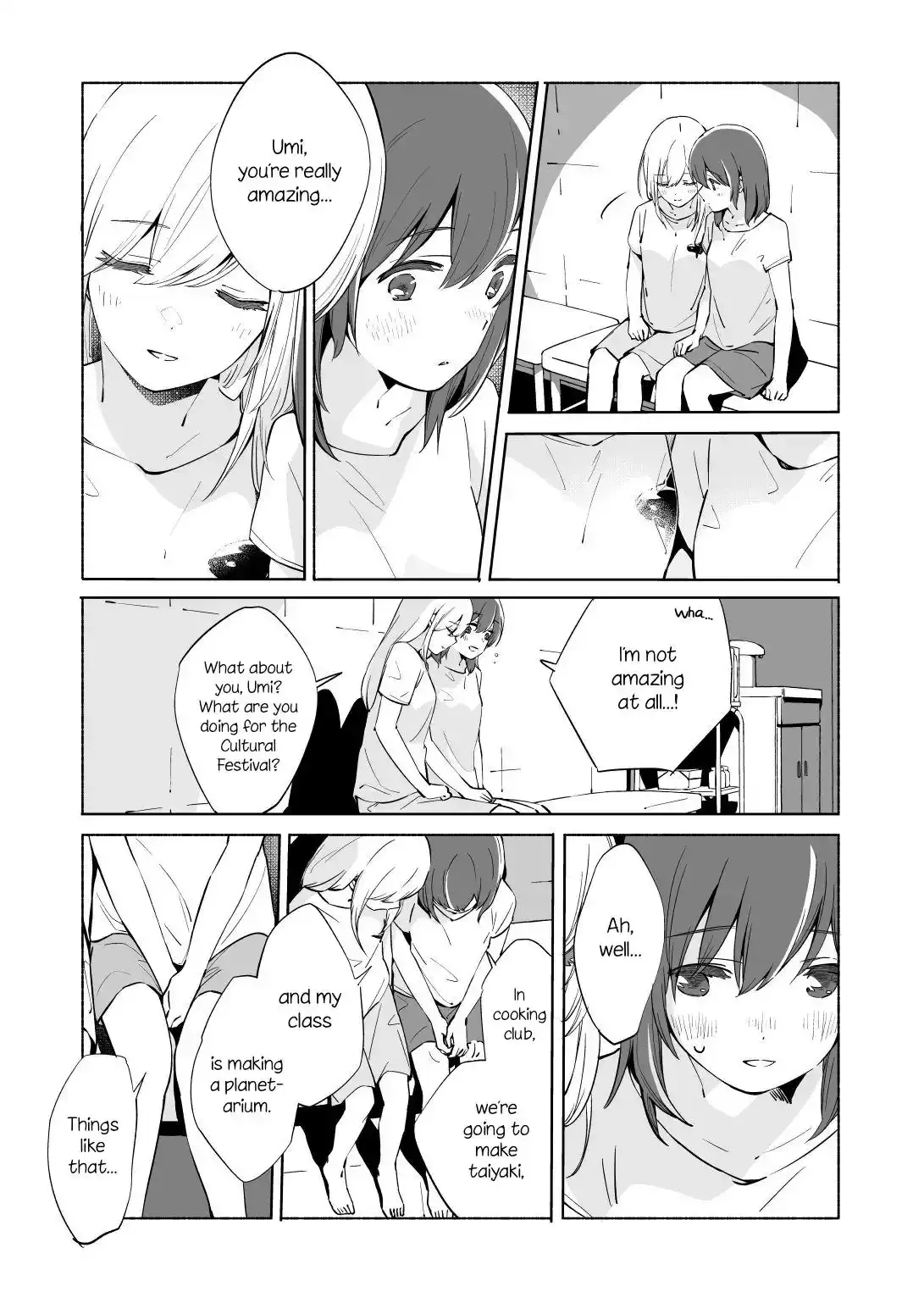 The Blue Star on That Day Chapter 13.1 page 6 - 