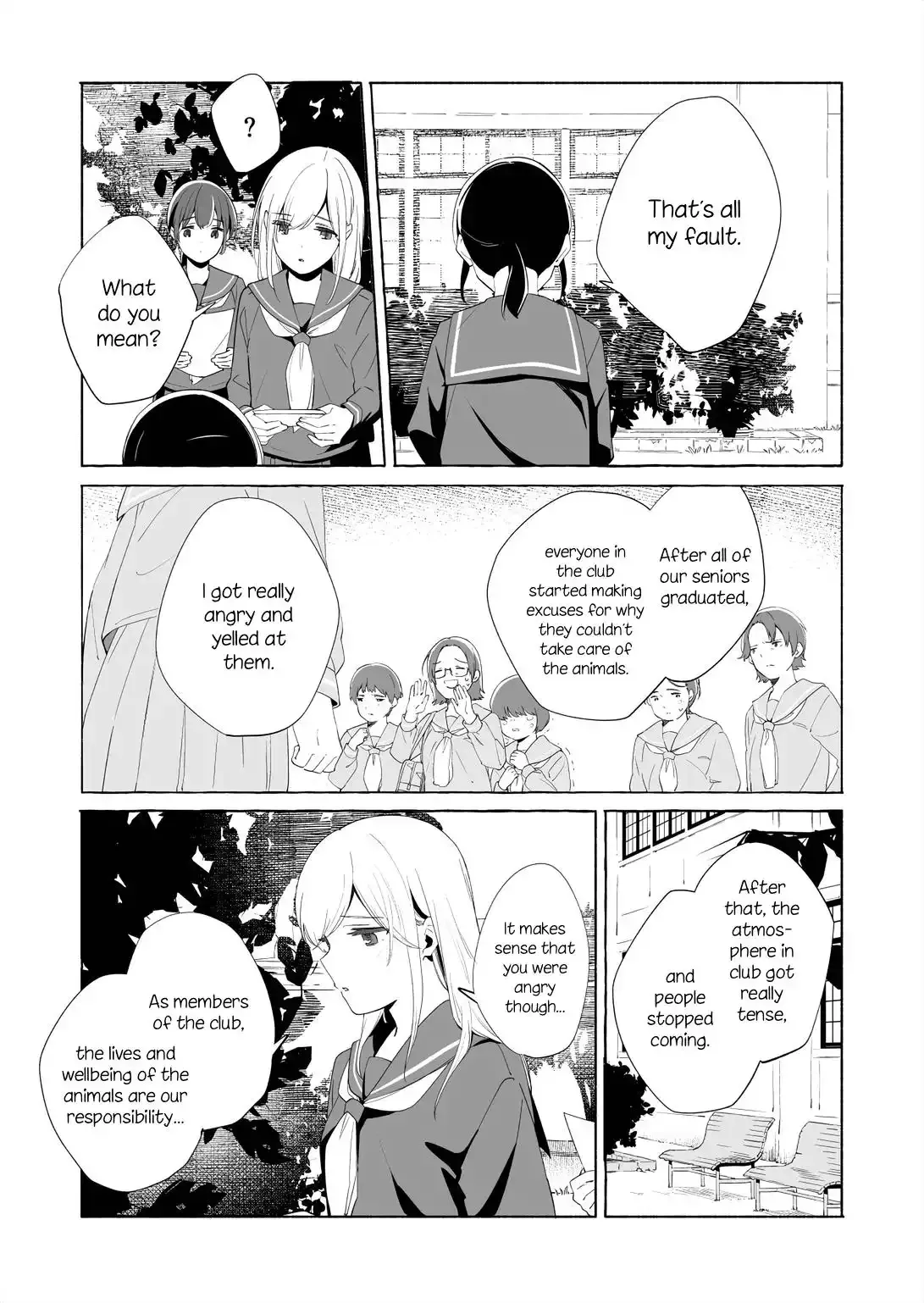 The Blue Star on That Day Chapter 14.1 page 14 - 