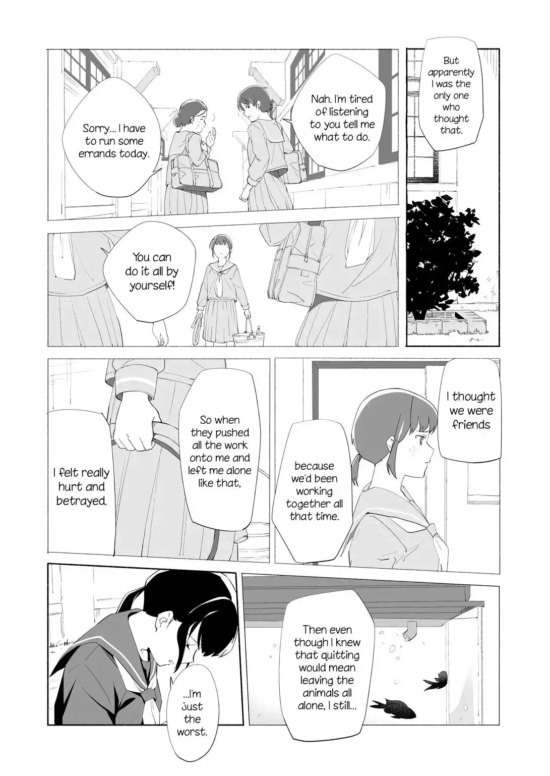 The Blue Star on That Day Chapter 14.1 page 17 - 
