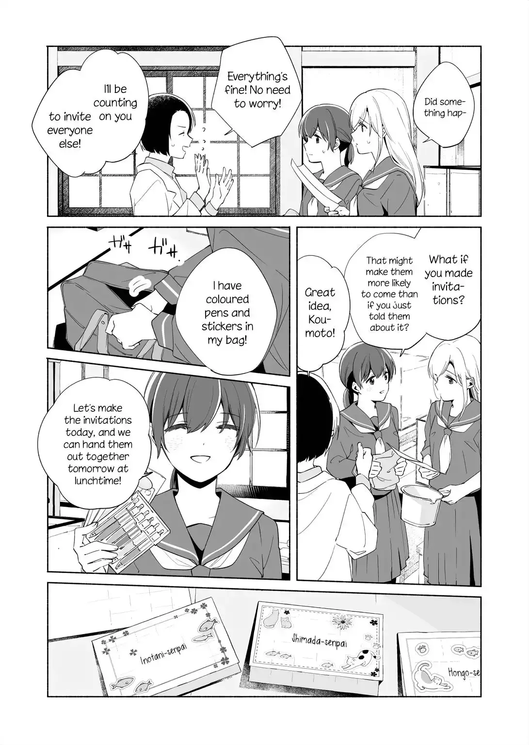 The Blue Star on That Day Chapter 14.1 page 8 - 