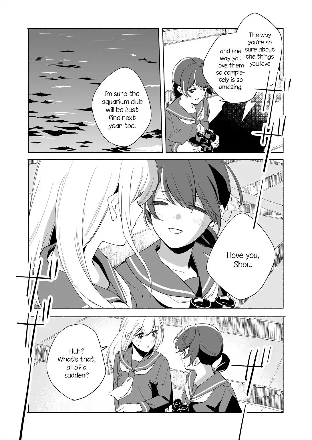 The Blue Star on That Day Chapter 14.2 page 6 - 