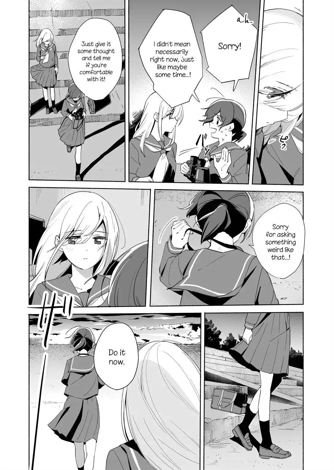 The Blue Star on That Day Chapter 14.2 page 9 - 