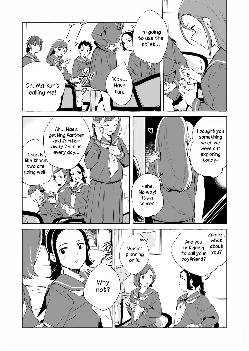 The Blue Star on That Day Chapter 15.2 page 8 - 